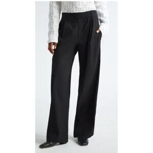 Vince‎ Straight Leg Linen Blend Pull-On Pants Size Large